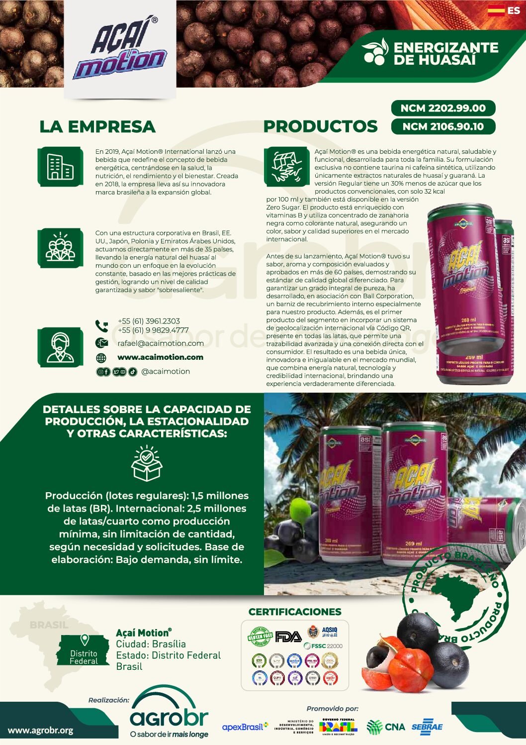 AÇAÍ MOTION – ES